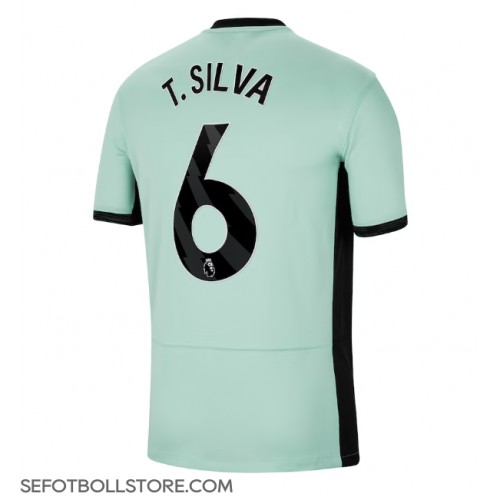 Chelsea Thiago Silva #6 Replika Tredje Tröja 2023-24 Kortärmad
